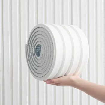 วอลเปเปอร์โฟมกันกระแทกแบบมีกาวในตัว ตกแต่งบ้าน 3 มิติ แผ่นผนัง PVC แบบลอกและติด สำหรับตกแต่งผนังห้องนอน 12