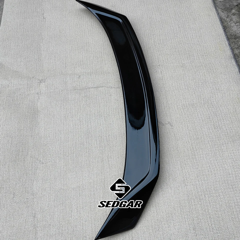 HOCAH Alerón De Techo De Maletero Trasero De Coche Para Audi A7 S7 RS7 2019 2020 2021 2022 2023 ABS Negro Brillante Accesorios De Modificación Exterior De Alerón Trasero