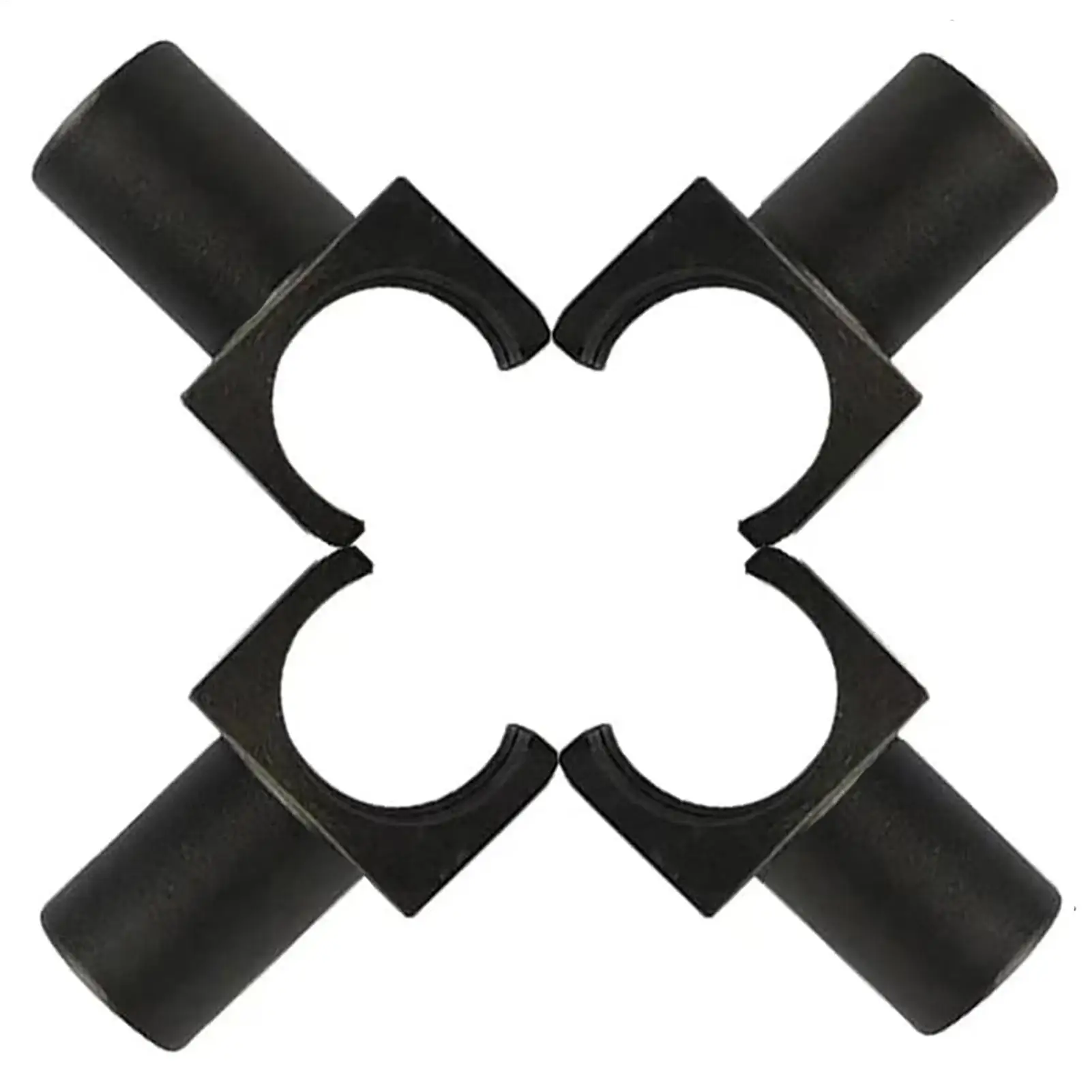 4pcs Plastics wheelchair seat rail guide auxiliary Wheelchair U-shaped guide rail slider Smooth Auxiliary Accessories