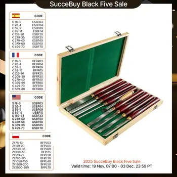 HSS Lathe Chisel Set for Wood Turning 1