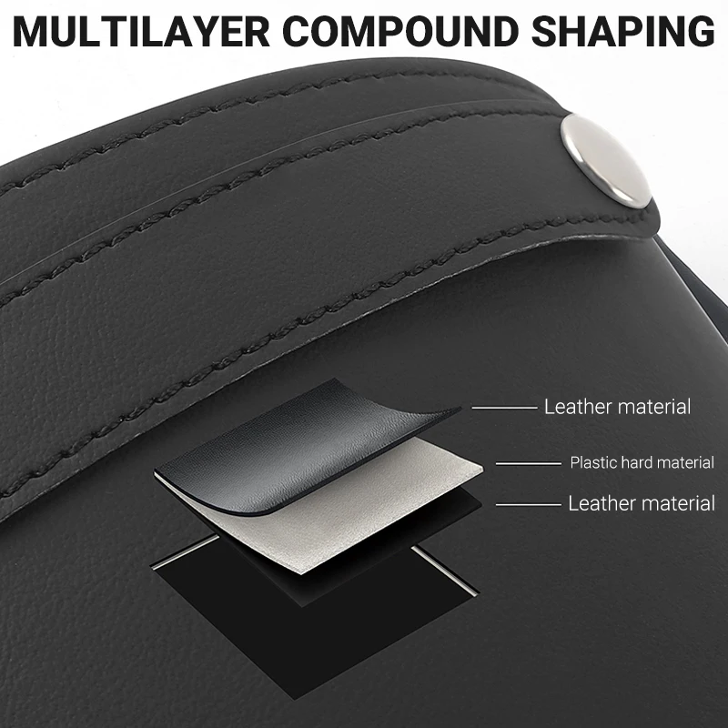 Universal Portable Car Circular Trash Can Garbage Pocket Sundries Bin Case For Toyota Land Cruiser LC300 300