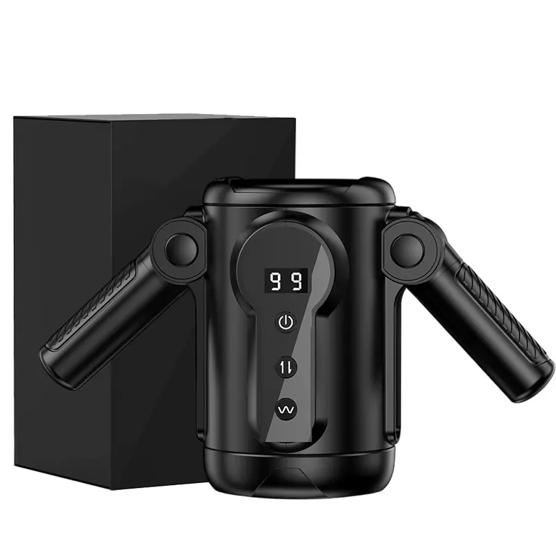 Male Masturbators Handsfree Penis Pump AdultsToys Automatic with Phone Stand Handle Blowjob Machine Sex Toy for Men