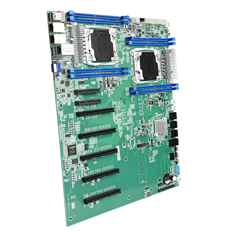 DX シンケンオー JINGSHA X99 Dual CPU Motherboard Socket LGA 2011-3 X99 X10D2D