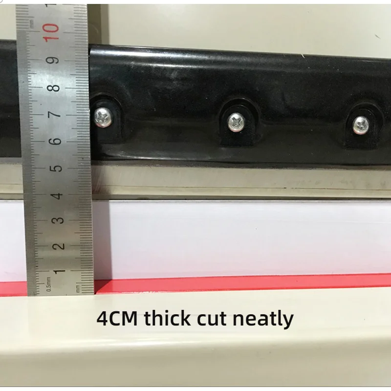 Tagliacarte manuale A4 Fogli per trimmer a ghigliottina resistenti Frese da utilizzare per taglierina di carta commerciale da laboratorio per ufficio domestico - immagine 5