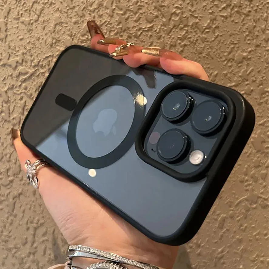 Custodia Magsafe Trasparente Per Iphone 15 - Foto 5