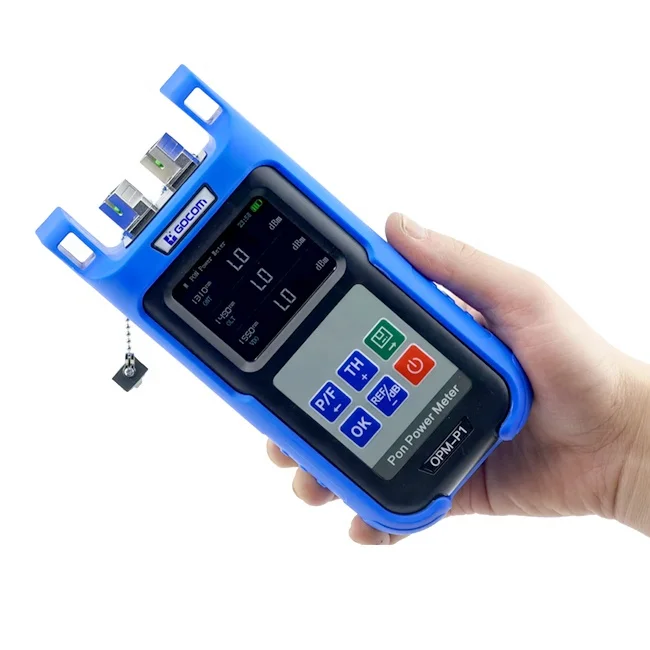 

High precision OPM-P1 Handheld Fiber optic power meter FTTx ONT OLT 1310/1490/1550nm PON POWER METER