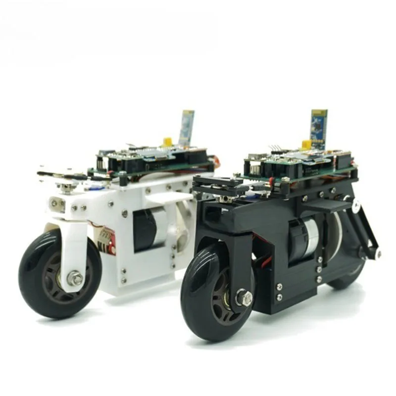 2WD RC Balance Bike Cubli Self-Balancing Car 3D Printing APP Control DC Motor Motorcycle Open Source Programmable Robot Car