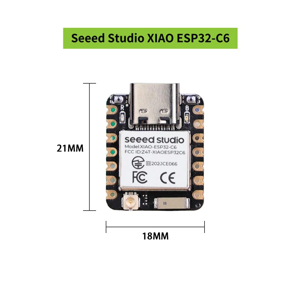 รูปสินค้า บอร์ดพัฒนา ESP32-C6 สำหรับ IoT และบ้านอัจฉริยะ