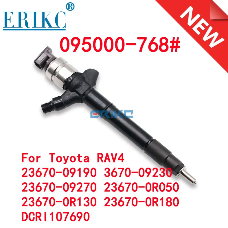 095000-7680 095000-7681 Nuova Iniezione Di Carburante Diesel Per Toyota 1Ad-Ftv 2Ad-Ftv 23670 09190, 23670 09230, 23670 09270
