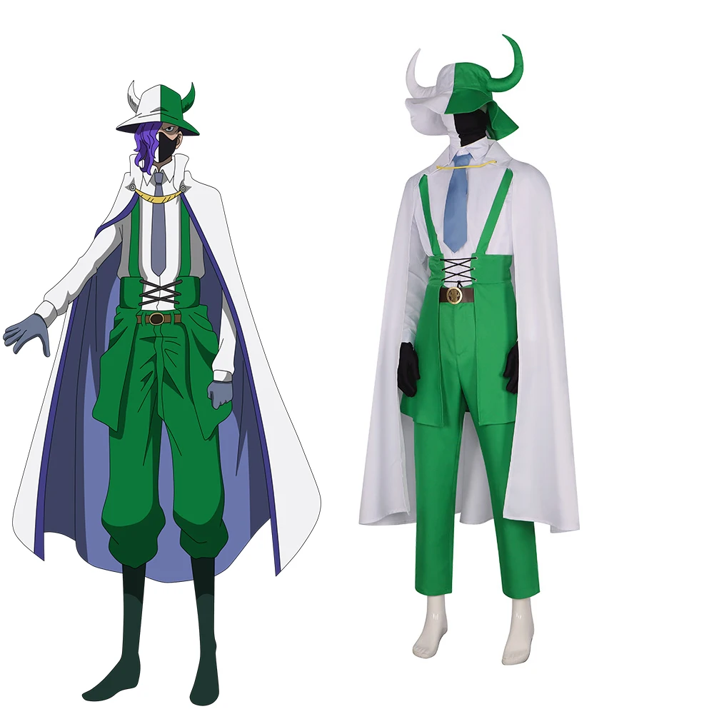 

Page One Cosplay Anime Costume Adult Men Fantasia Uniform Suit Halloween Party Disguise Full Set Stage Performance Streetwear