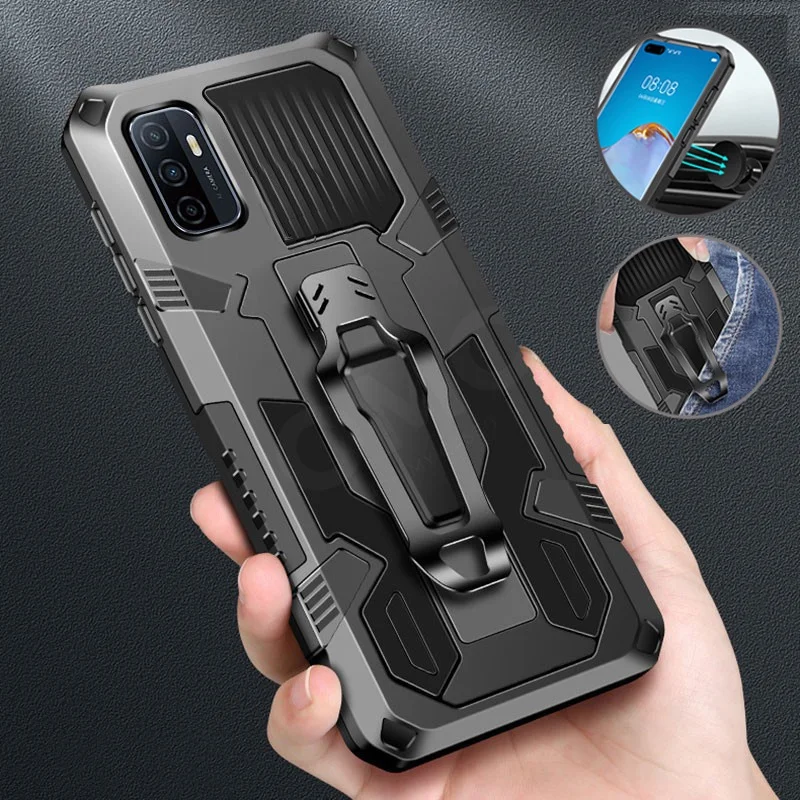 

For Samsung Galaxy S23 S22 S21 S20 FE Plus Ulitra Shockproof Clip KickStand Armor Hybrid Hard Thin Cover Case