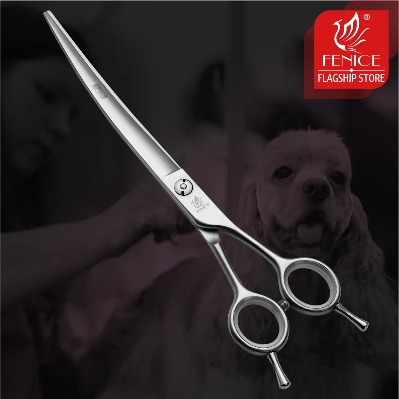 Curved Scissors Grooming Scissors Pet Shears for Dogs/Cats dog grooming scissors dog grooming scissors kit