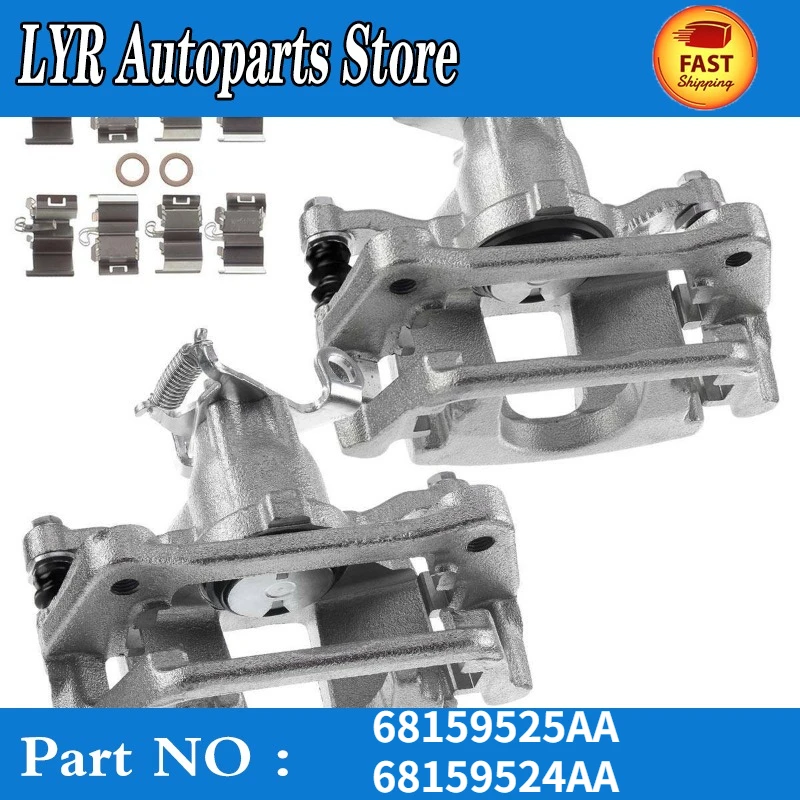 

Оригинальный высококачественный дисковый тормозной суппорт с кронштейном для Dodge Journey 2012-2018 задний левый или правый 68159525AA 68159524AA