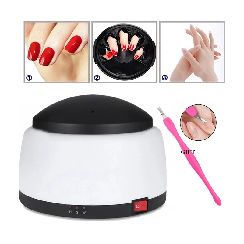 Electric Steam Off Uv Gel Polish Removal Machine Nail Steamer Nail Gel Polish Remover For Home