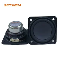 SOTAMIA 2Pcs 2 Inch Full Range Speaker 4 Ohm 10W DIY Portable Bluetooth Speaker Hifi Music Auido Bass Loudspeaker Home Theater 1