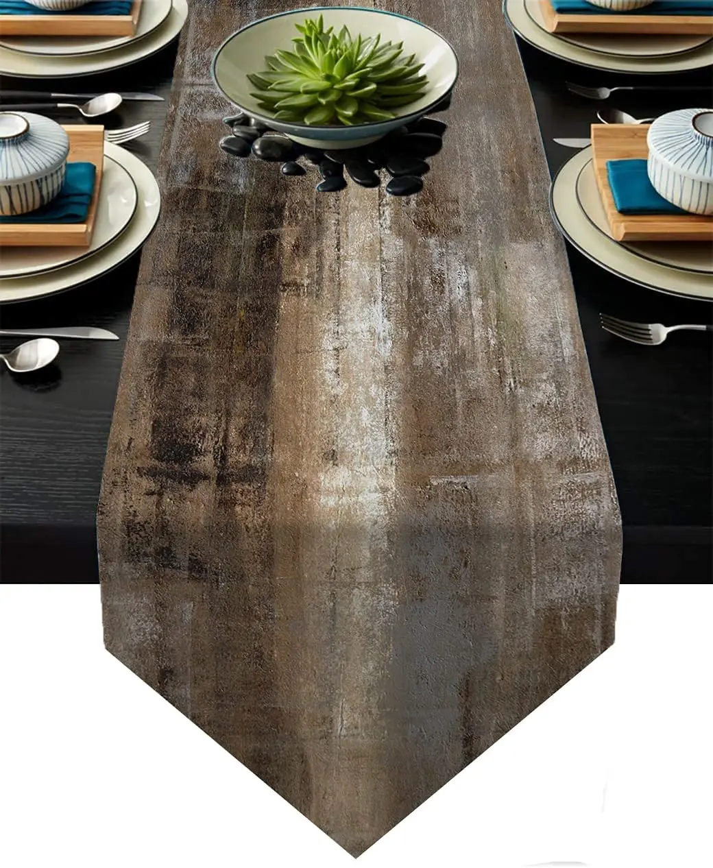 Geometry Style Table Runner Abstract Modern Art Dresser Tablecloths Runners Farmhouse Style Dinner Home Rectangular Tablecloths