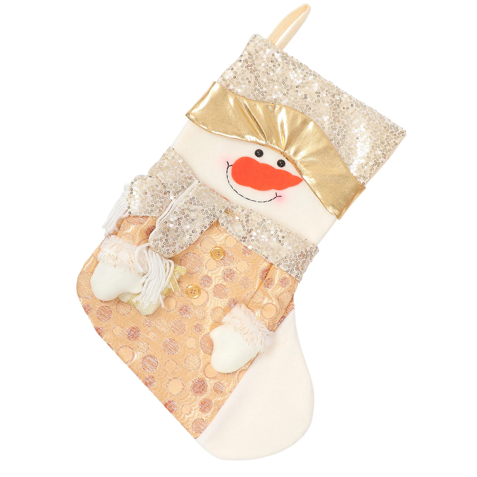 

1pc Christmas Stocking Xmas Tree Hanging Socks Candy Packing Bag Nice Stocking