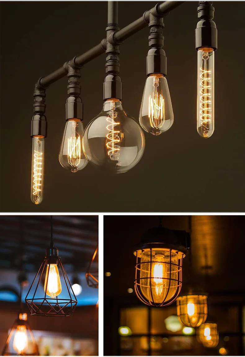 Retro Edison Light Bulb Image 9