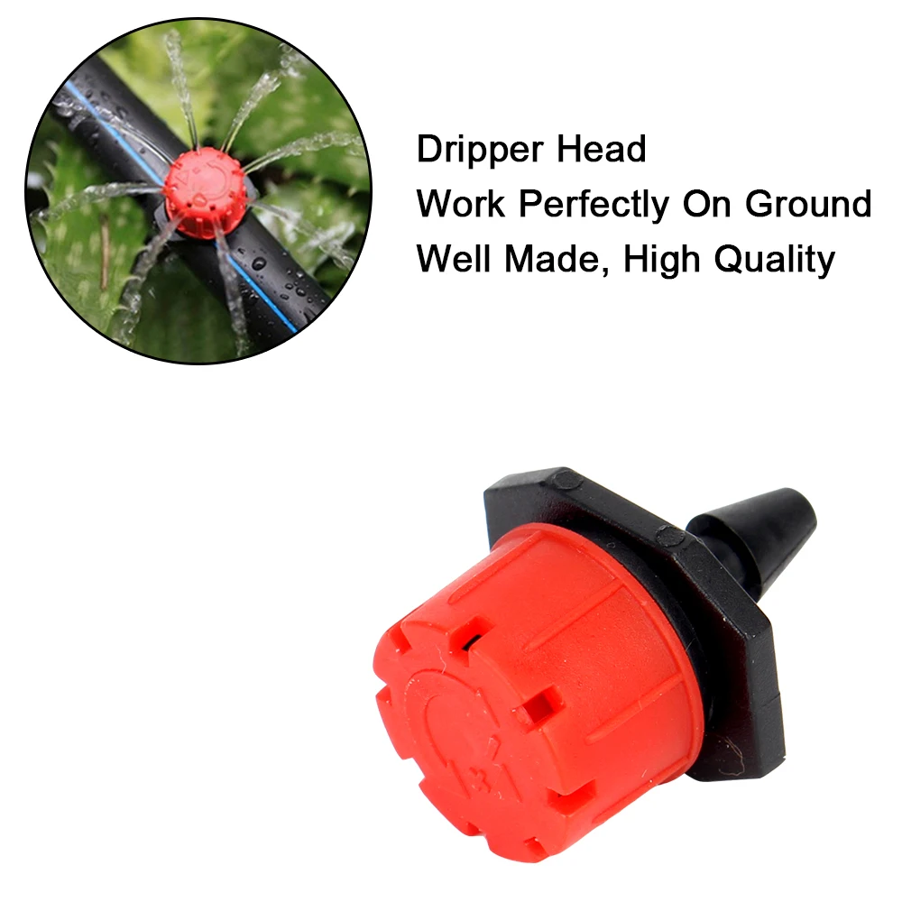 Drip Irrigation Kits 30M Garden 1/4'' Automatic Watering System Nozzles for Farmland Bonsai Plant Flower Vegetable Greenhouse