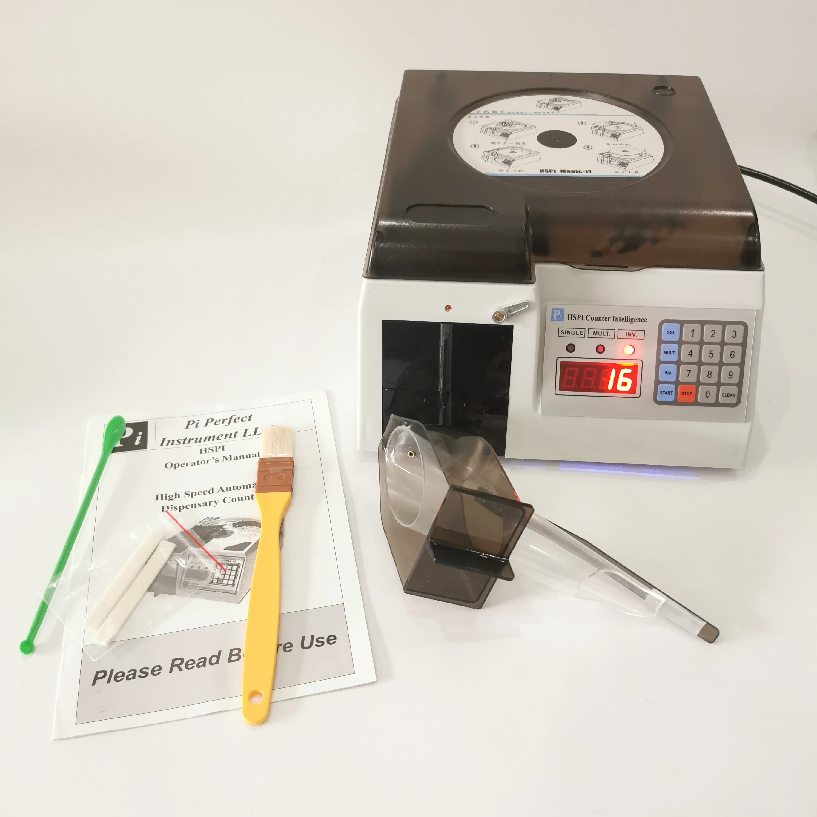 Automatic Capsule Tablet Counting Machine Electronic Pill Counter for Pharmacy Lab Capsule Tablet Counting Equipment detail image 12