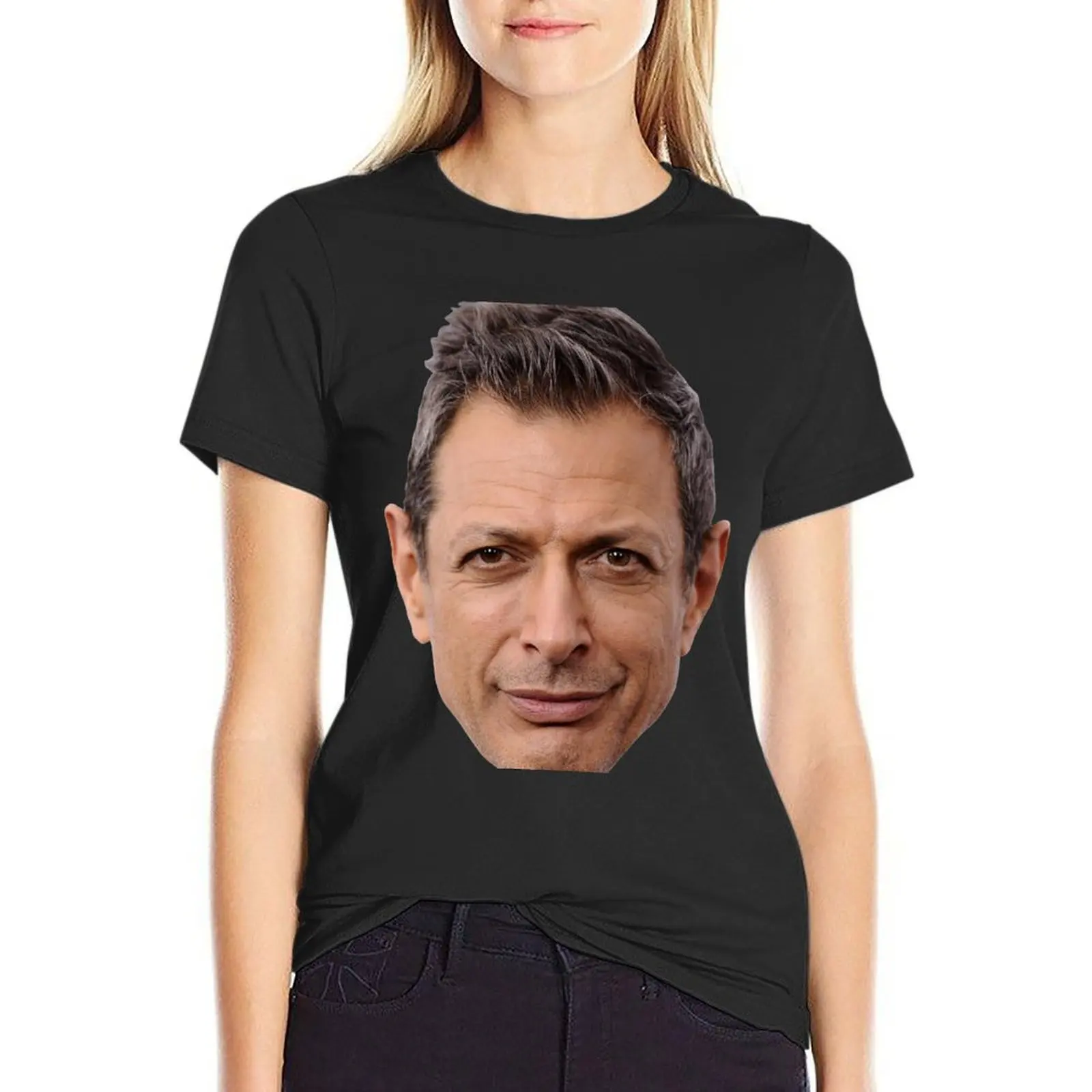 Yet Another Face by Goldblum T-Shirt hippie clothes female summer clothes t shirts for Women loose fit