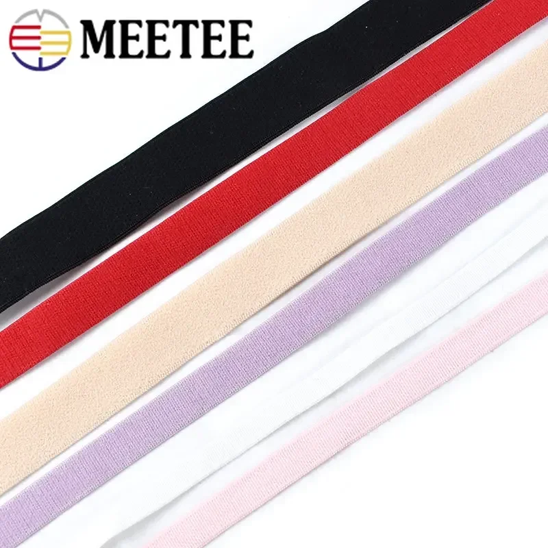 MAYJOYDIY Elastico Per Reggiseno In Nylon Felpato – 10 Metri X 10 Mm – Per Cucito Lingerie E Biancheria Intima