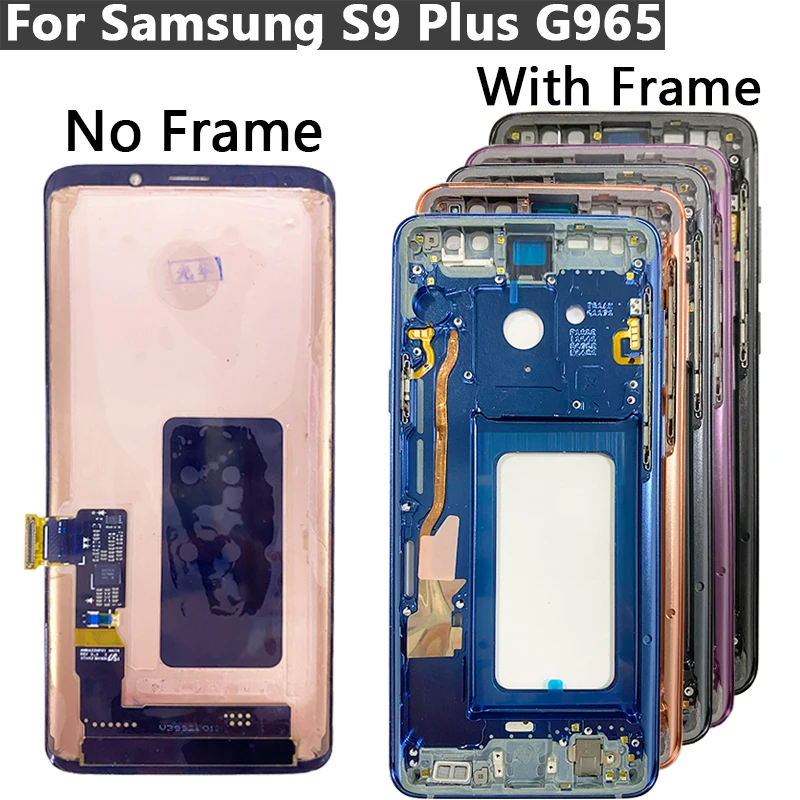 galaxy s9 plus 純正有機OLED液晶 &フレーム Factory Sale OLED LCD with Frame Assembly for Samsung Galaxy