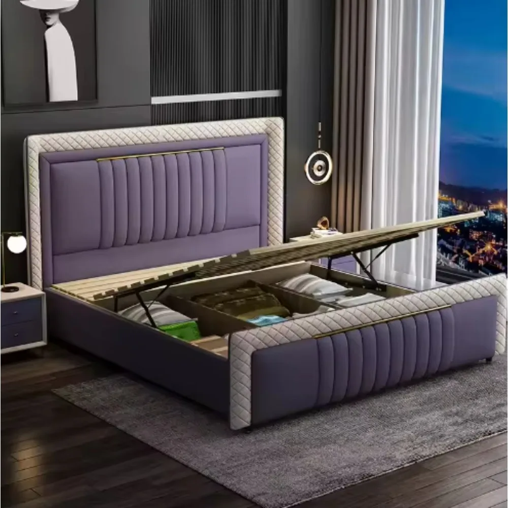 Luxury Birch Wood Bed Frame 2