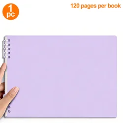 Mind Map Spiral Notebook for Project Planning - 120 Pages, Ideal for Classroom Learning (Purple)