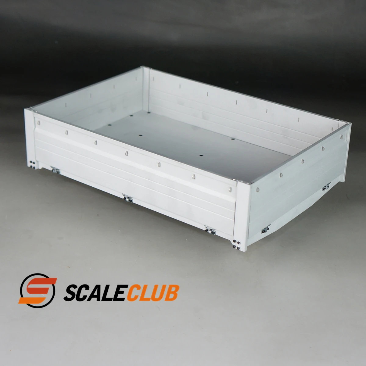 

Scaleclub 1/14 8x8 6x6 Heavy Trailer Bucket Box For Tamiya Lesu Rc Truck Trailer Tipper