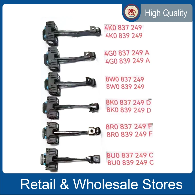 

Door Hinge Catch Limiting Stopper Check Rod Strap For VW Audi