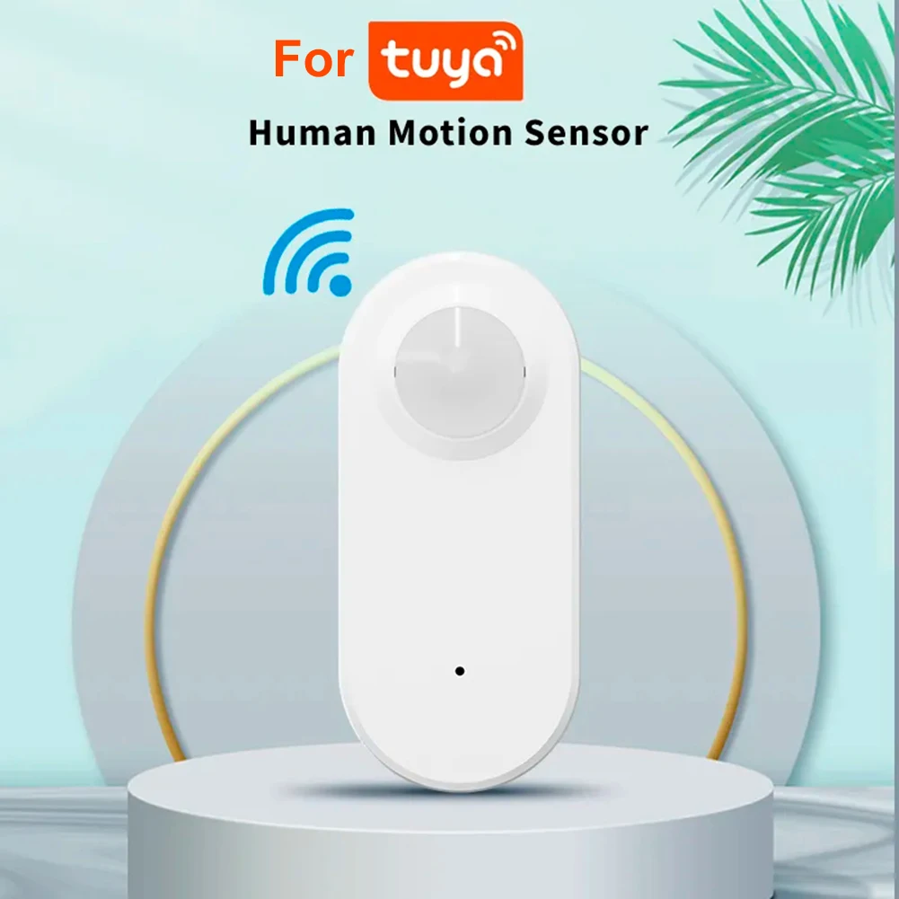 

Tuya WiFi Smart PIR Human Body Motion Detection Sensor Security Anti-Theft Alarm Sensor Smart Life Application Control Life