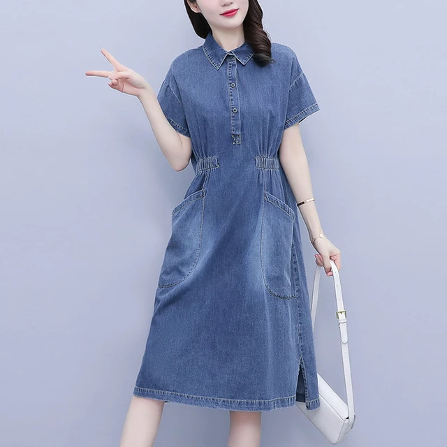 Summer Chic: Sleeveless Denim Midi Dress With Disabled Button Pocket And  Bodycon Design For Women 210302 From Xue03, $21.1 | DHgate.Com