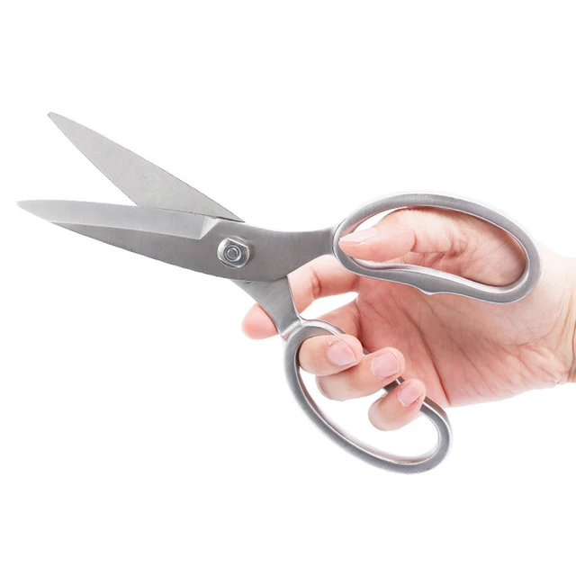 Stainless Steel Strong Chicken Bone Scissors Kitchen Household Scissors  Bone