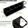 Five Cans Wall-Mounted Steel Aerosol Spray Can Holder Rack Organizer for Garage and Workspace 4