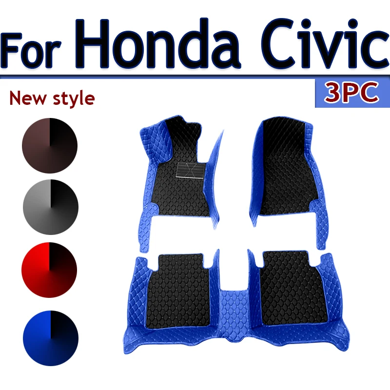 

Автомобильные коврики LHD для Honda Civic 2022, 2023, коврики, защитные аксессуары для стайлинга, коврики, коврики для ног, автозапчасти, водонепроницаемые чехлы для приборной панели