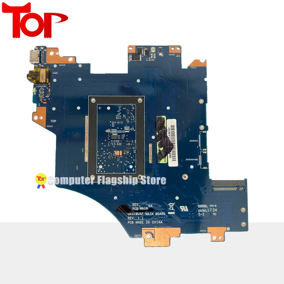 UX370U Laptop Motherboard For ASUS ZenBook UX370UA UX370UAR