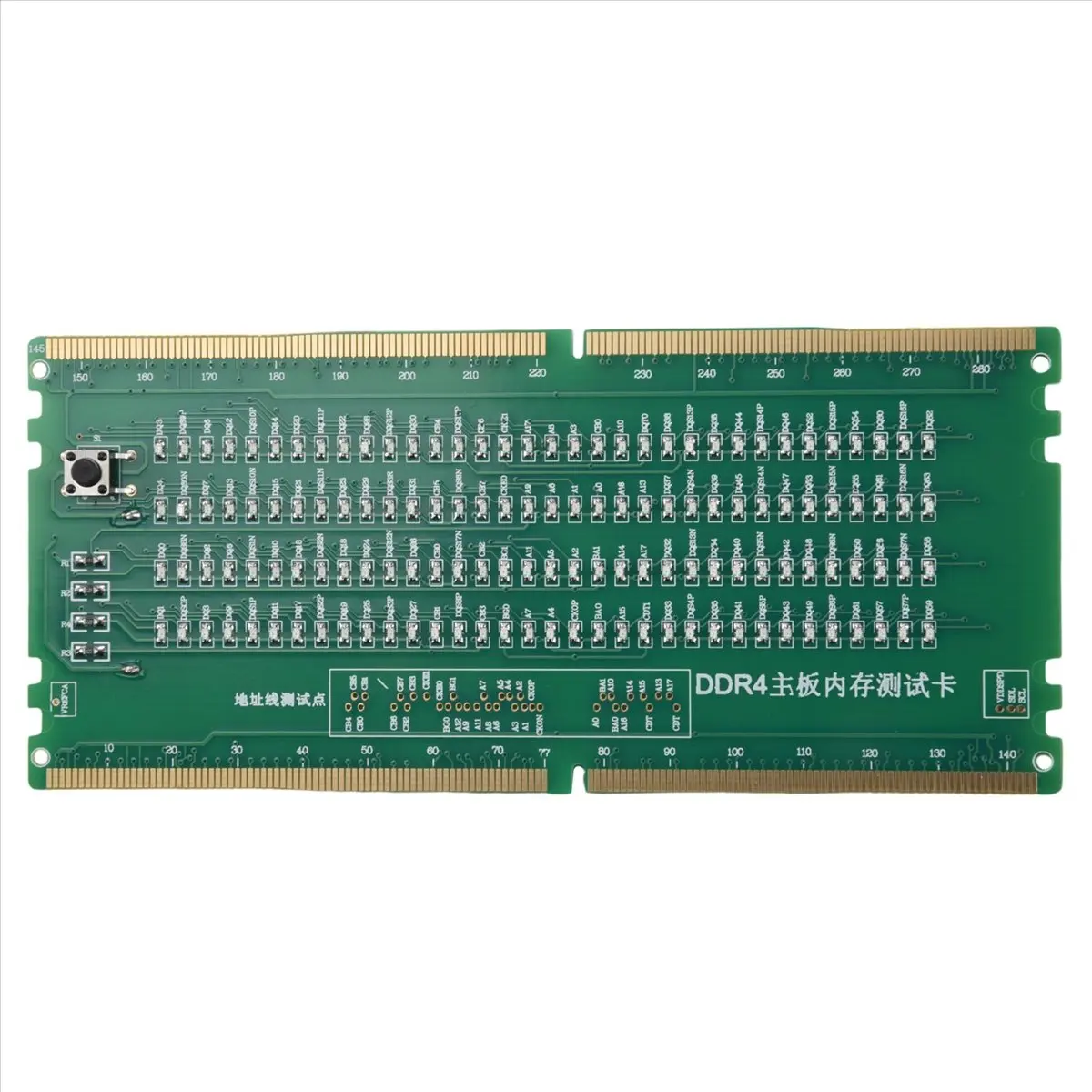 업그레이드된 2026-DDR4 테스트 카드 RAM 메모리 슬롯 LED 데스크탑 마더보드 수리 분석기 테스터