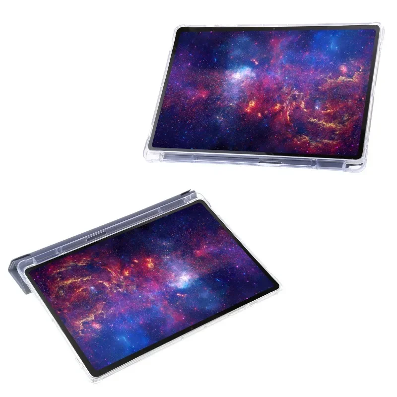 Premium Y+Fold Magnetic Smart Tablet Cover with Pencil Holder
