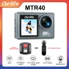 Ourlife MTR40 5K Action Camera 2" IPS Touch Screen 5X Zoom Action Cam 170° 30M Waterproof WiFi Sports Camera With Remote Control 1