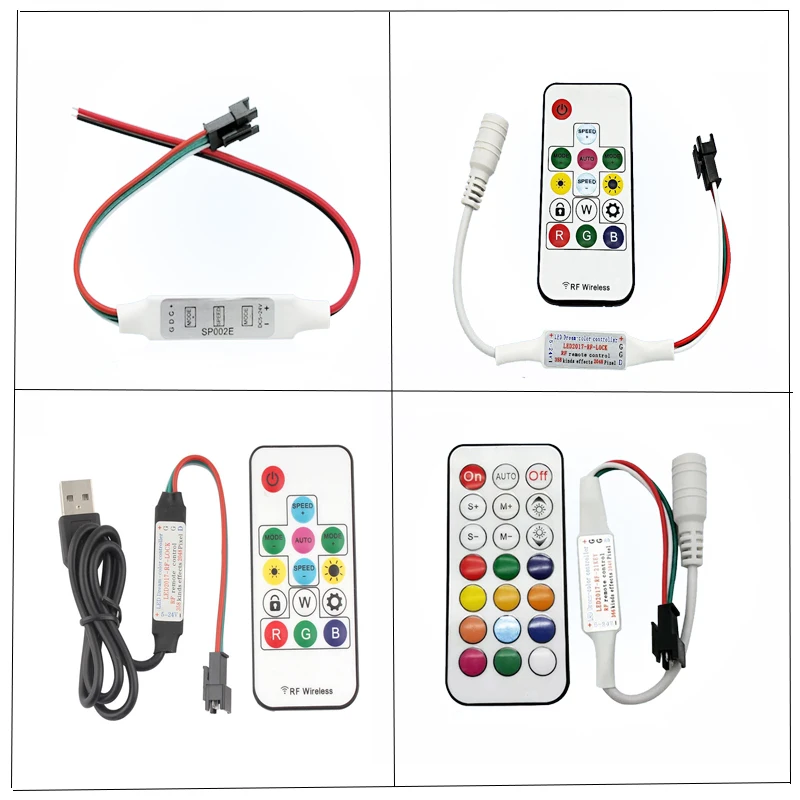 MINI3KeysUSBDCMINI3KeysRF1421KeysLedTapeRemoteController