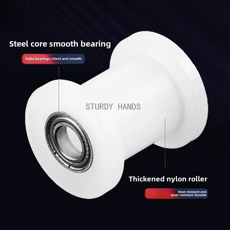 H-type/groove/nylon Wheel /square Rail Pulley/ Silent/ Sliding Door Roller / Window Roller/ Roller for Sliding Door/1PCS