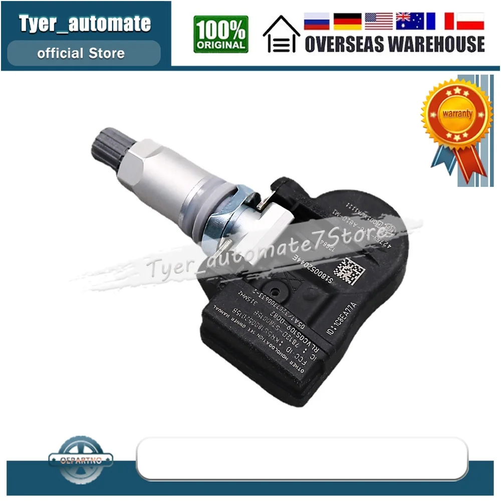 42753-TX6-A81 42753-TX6-A810-M1 Ÿ̾ з  TPMS  315MHz 2012-2015 Acura ILX