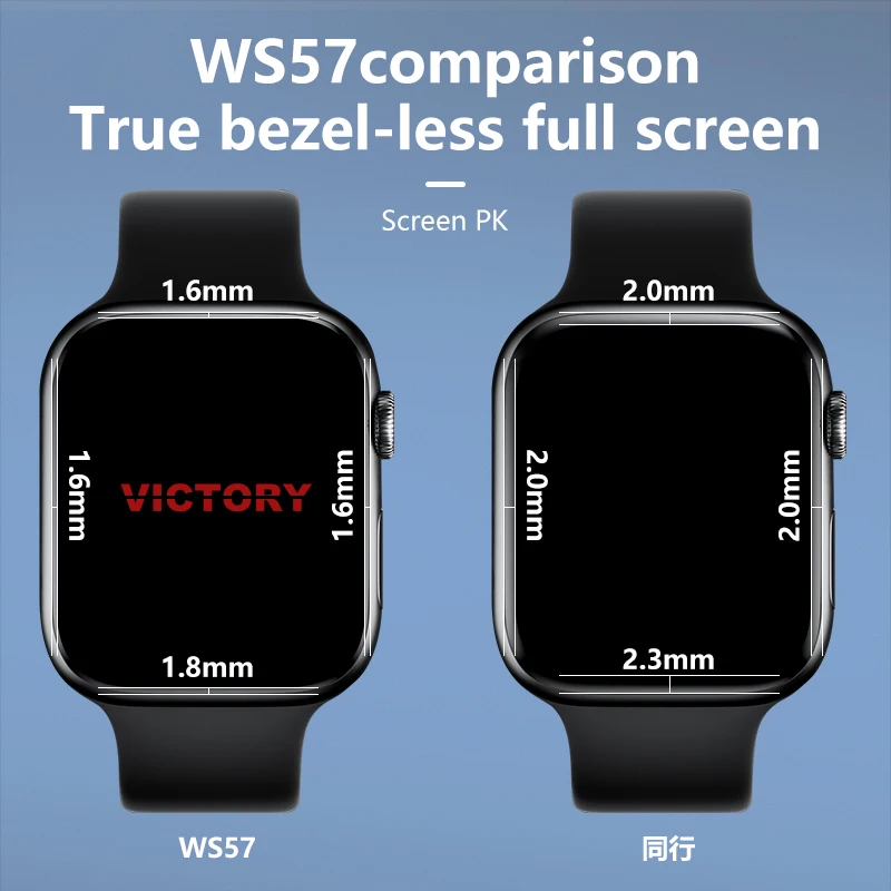 2022 IWO Series 8 Smart Watch WS57 Bluetooth Call Heart Rate Monitor Waterproof PK W26 W27
