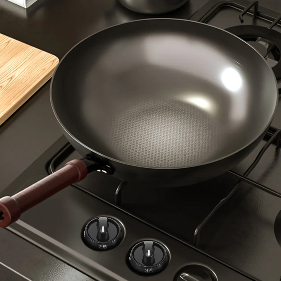 Manopole Fornello A Gas 5 Pezzi - In Lega Alluminio - Per Sostituzione - Colore Argento - Foto 8