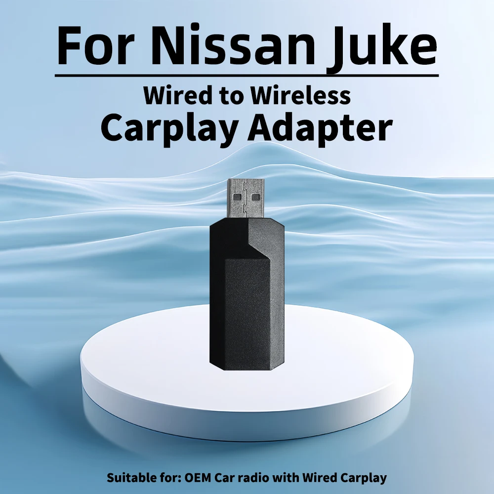 

Mini Apple Carplay Adapter New Smart AI Box for Nissan Juke Car OEM Wired Car Play To Wireless Carplay Plug and Play USB Dongle