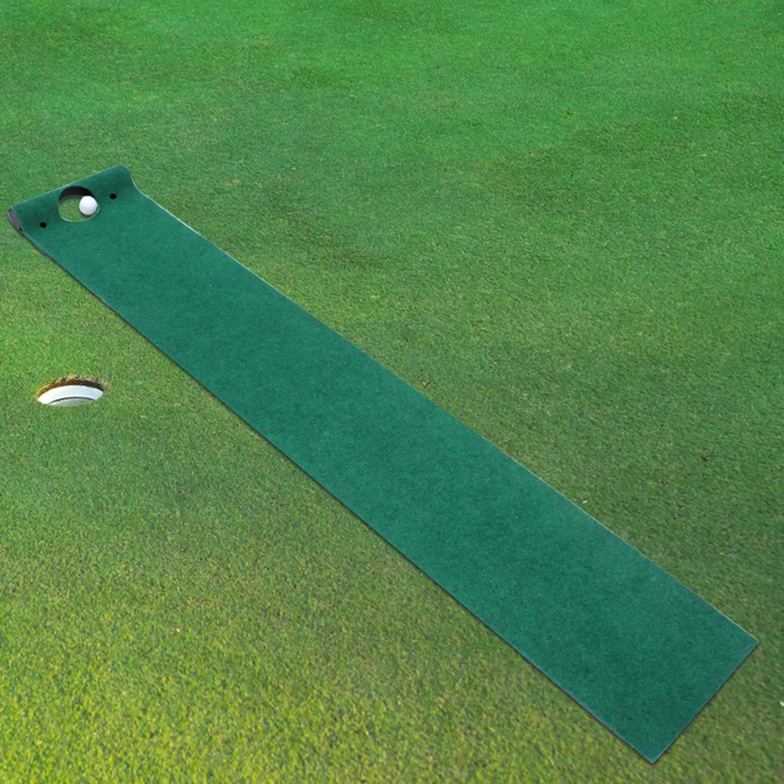 

Golf Putting Green Mat Golf Training Pad Players Golfer Gift Compact Putting Green Training Aid for Indoor Home Outdoor