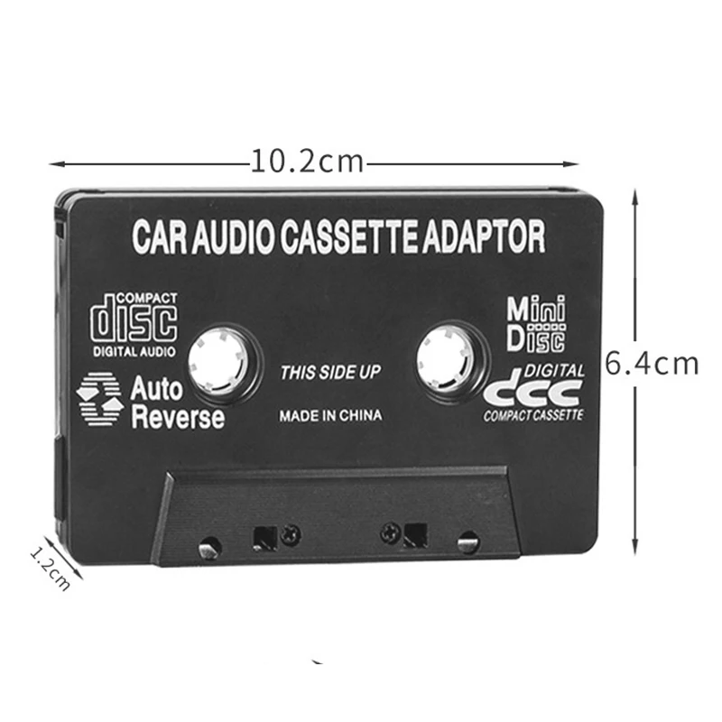 High Quality Car Cassette Universal Car Audio Cassette Tape Adapter For  Ipod Mp3 Cd Dvd Player - Car Cassette Player - AliExpress