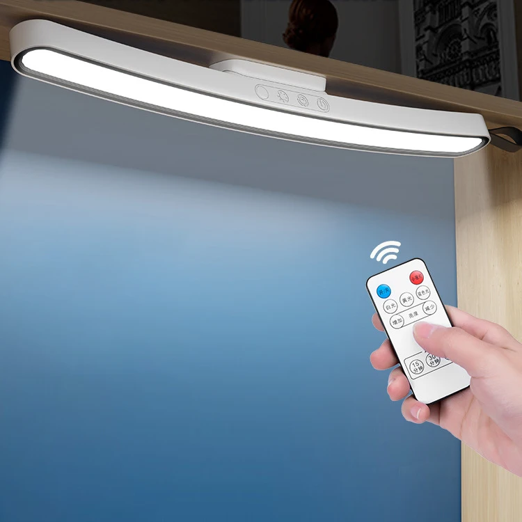LED Desk Lamp Remote Control Timing Vanity Mirror Lights Stepless Dimming Bathroom Mirror Lamps Bedroom Lights for Makeup