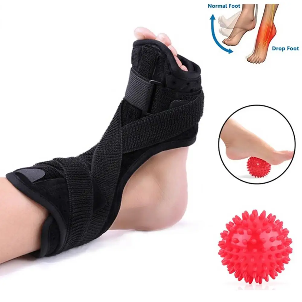 Adjustable Plantar Fasciitis Night Foot Splint Drop Orthotic Brace